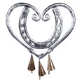 thumbnail image 2 of Windchime Ornament, Hanging Windchime Decoration Exquisite Heart Shaped Rustproof Romantic  For Door For Kitchen, 2 of 8