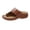 Brown, variant on Women's Orthopedic Wedge Sandals 2026 Comfortable Summer Slippers with Massage Insole Casual Beach Flip Flops