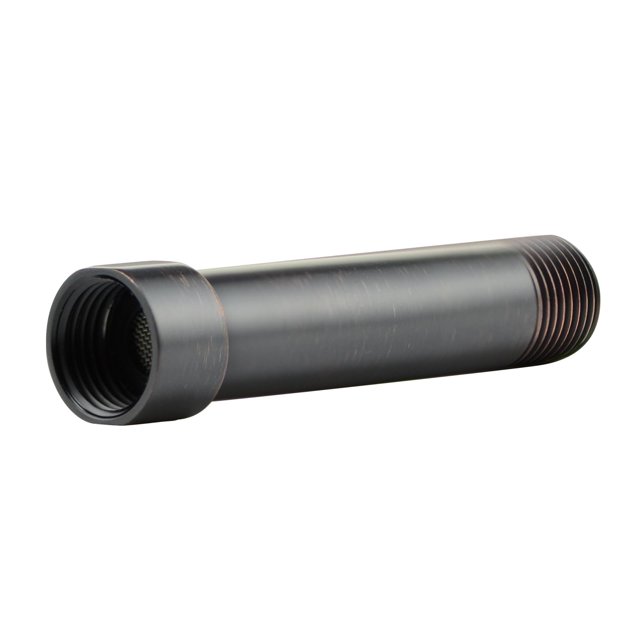 Extensión De Brazo De Ducha Purelux, Extensor De Cabezal De Ducha De 4 Pulgadas, Acabado En Bronce Aceitado, Hecho De Acero Inoxidable