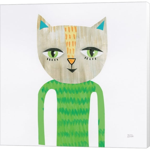 Great Art Now Cool Cats III by Melissa Averinos Canvas Wall Art