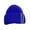 Royal Blue, variant on Joernso Women Winter Hat Thickened Knitted Rhinestone Decor Elastic Warm Windproof Solid Color Dome Anti-slip Cozy Lady Outdoor Beanie Cap