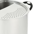 thumbnail image 6 of Tramontina 8-Quart Gourmet Stainless-Steel Covered Stock Pot with Lock and Drain, 6 of 10