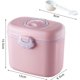 thumbnail image 2 of Caja de dosificación de leche en polvo brillar Rosa Portátil para bebés Electrónica, 2 of 5