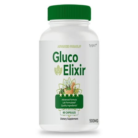 (Single) GlucoExlir - Gluco Elixir Pill Supplement