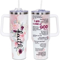 Christian Gifts For Women - Christian 40 OZ Tumbler - Mother''s Day, Birthday, Christmas Gifts for Women - Inspirational, Catholic, Religious Gifts For Mom, Friend, Sister, Grandma, Teacher
