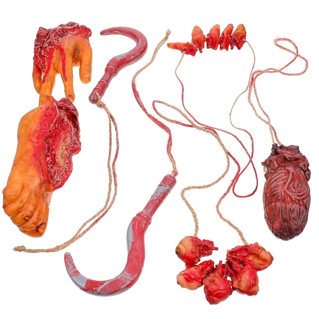 1 Set Roto Cuerpo Partes Halloween Decoraciones Halloween Halloween Roto