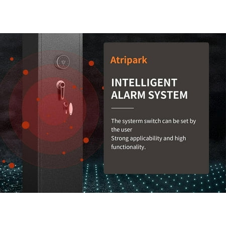 SUNCROWN 4-8 Rifle Gun Safe Long Gun Safe for Rifles and Shotguns Quick Access Rifle Safe with Fingerprint Lock for Home Use Metal Long Gun Safe Cabinet with 3 Adjustable Brackets