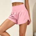 thumbnail image 2 of Athletic Shorts for Women Bermuda High Waisted Quick Dry Shorts Smmer Causal Loose Running Shorts, M, 2 of 8