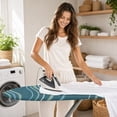 thumbnail image 4 of 47x15 Inches Ironing Board Cover and Pads Standard Size Replacement Iron Board Cover for Home Laundry Room, 4 of 7