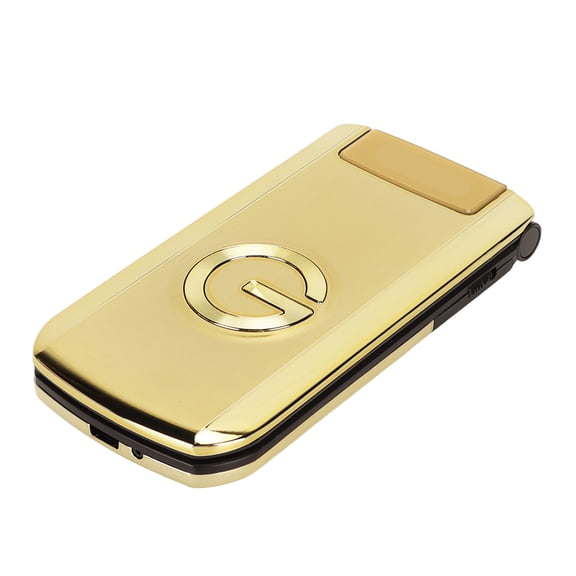 Senior Flip Phone, Gold Fast Dial Flip Cell Phone  For Elderly For Daily Life