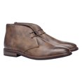 thumbnail image 3 of Xiaoxatg Men's Leather Shoes - Classic Distressed Leather Boots for Men Featuring Traditional Design 9.5 Coffee, 3 of 6