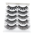 thumbnail image 2 of 5 Pares De Pestañas Gruesas De Imitación Gruesa En 3D perfecl Conjunto De Herramientas De Belleza De Maquillaje Natural, 2 of 8