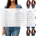thumbnail image 5 of cocolona Womens Lace Hollow Cardigan 3/4 Sleeve Open Front Solid Color Lightweight Outwear Trendy Casual Elegant Cardigan, 5 of 6