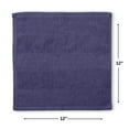 thumbnail image 4 of Mainstays Kids 8pk Washcloth, Purple, 4 of 5