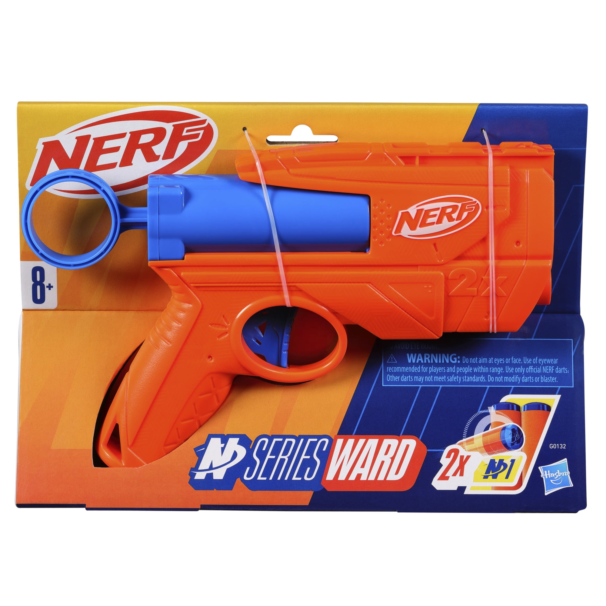 Nerf N Series Ward Blaster & 2 N1 Darts Compatible Only with Nerf N Series Blasters