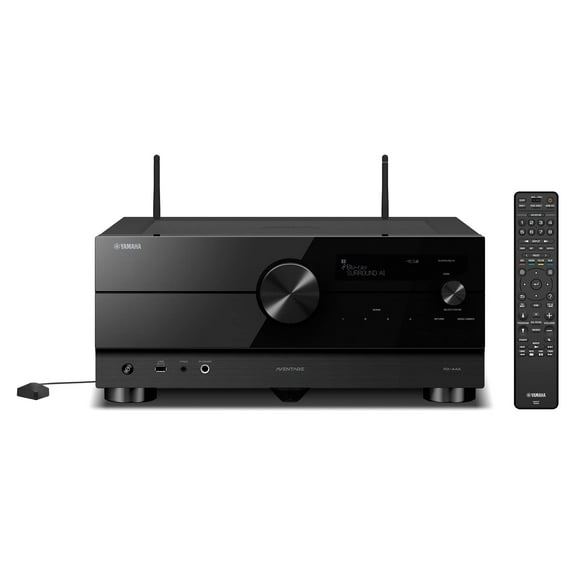 Yamaha Audio RX-A4 AVENTAGE 7.1-Channel AV Receiver with MusicCast, RXA4A B, Black