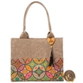 thumbnail image 1 of Bolso Yute De Mujer FANA Dahina Color Antimonio Juvenil Mayoreo, M3921!!, 1 of 3