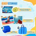thumbnail image 4 of Resenkos Bounce House, Inflatable Bouncer,5-in-1 Inflatable Bounce House with Slide, Climbing Wall, Water Gun, 4 of 11