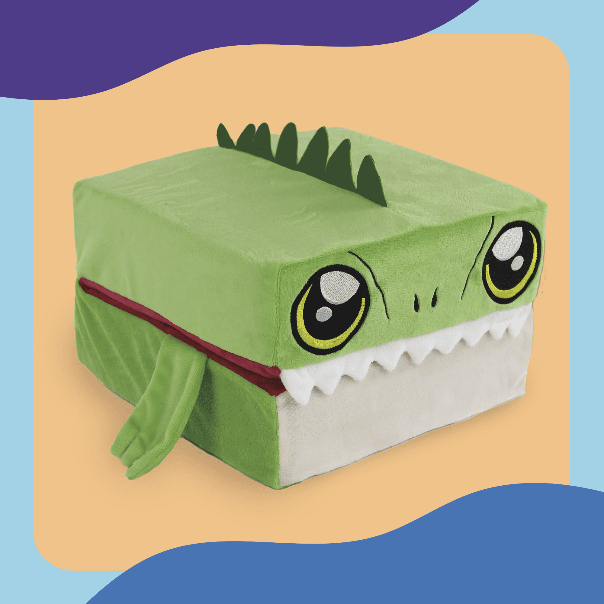 Pillow Cube Kid Cubes TRex Toddler Pillow, 2in1 Fun Toy & Plush Pillow for Kids Ages 3+  (图5)