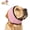 Pink, variant on Noise Cancelling Ear Wrap, Dog Ear Muffs Noise Protection Firework Thunder Vacuum, Dog Head Wrap, Adjustable Dog Ear Protection Wrap for Dog Bathing Grooming Thunder Storm (Pink, Medium)