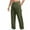 Green, variant on ZQUUVOU Mens Casual Pants Elastic Waist Drawstring Summer Jogger Olive Green