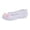 White, variant on Women Casual Flat Jelly Sandals Flower Decorations Beach Sandals (White 37)