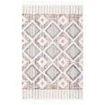 thumbnail image 3 of SAFAVIEH Marrakesh Driskoll Geometric Diamonds Polyester Area Rug, Grey/Multi, 5'3" x 7'6", 3 of 6