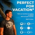 thumbnail image 6 of Mens Vacation Mode On T Shirt Funny Spring Break Tee Graphic Tees, 6 of 9