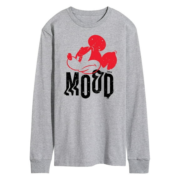 Disney - Mickey & Friends - Angry Mickey - All Day Mood - Men's Long Sleeve T-Shirt