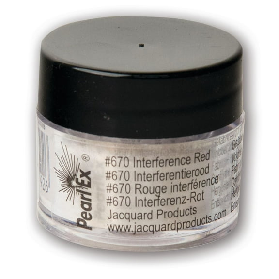 Jacquard Pearl Ex Pigment, 3g, Interference Red