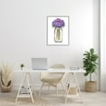 thumbnail image 2 of Stupell Industries Fashion Designer Flower Jar Purple Watercolor , 24 x 30,Design by Amanda Greenwood, 2 of 7