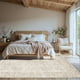 thumbnail image 3 of Alfombra Area Rugxara, lavable, 160 x 230 cm, color marrón claro, estilo vintage, 3 of 8
