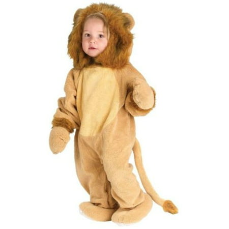 Baby Boy'S Costume: Cuddly Lion 6 To 12 Months - Product Description - Soft Velour Plush Jumpsuit With Matching Plush Hood And Mitts. Attached Tail And Feet. Size 6-12 Months.