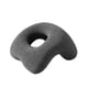 thumbnail image 2 of Almohada para la siesta, almohada de oficina, dispositivo de ayuda para dormir, almohada de espuma viscoelástica para reposacabezas, para la escuela, gris oscuro, 2 of 8