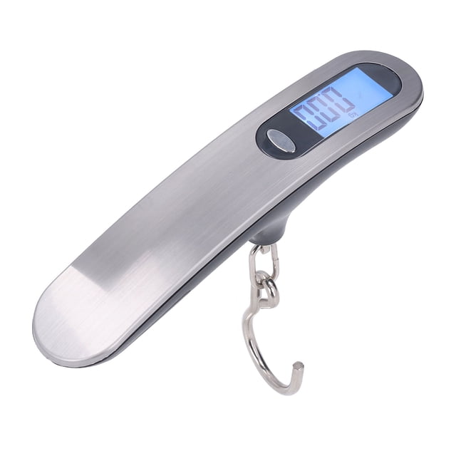 Báscula de pesca portátil diseño ergonómico báscula de gancho electrónica agarre cómodo pantalla retroiluminada para pesaje de equipaje ANGGREK Otros