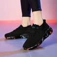 thumbnail image 3 of Zapatillas De Punto Transpirables Para Mujer, Zapatos De Suela De Moda Casual Con Cordones, Zapatos Ligeros Para Correr, 3 of 3