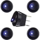 thumbnail image 1 of Blue LED Illuminated Round Rocker Switch Toggle Switch Press Button On/Off 12v 20A Car Van Dash Light for Car Auto Boat Truck Trailer Household Applia, 1 of 5