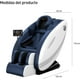 thumbnail image 5 of Sillón de Masaje Bluelander Gravedad Cero Azul Control Remoto, 5 of 6