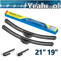 Yeahmol 21"&19" Fit For Toyota Avalon 1998 Windshield Wiper Blades, Premium Replacement For Car Front Window Wiper Blades (Set of 2, 21 19 Inch), WP1041