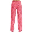 thumbnail image 5 of Satingcolo Women Pajama Pants Baggy Wide Leg Funny Pumpkin Halloween Pjs Pants Pumpkin Printed, Elastic Waist, Night Lounge Pants, 5 of 6