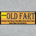 thumbnail image 3 of CafePress - Old Fart Motto Long Sleeve T Shirt - Womens Baseball Tee, 3 of 4