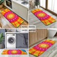 thumbnail image 6 of Colorful Tie Dye Mandala Pattern Kitchen Rug Mat,Kitchen Runner Rugs Non Skid Washable,Decorative Kitchen Floor Mats for Kitchen,Sink,Laundry,17"x47.2", 6 of 7