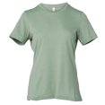 thumbnail image 1 of Bella + Canvas - Camiseta de Jaspeado para Mujer (Verde Sage), 1 of 2
