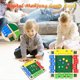 thumbnail image 4 of Fiudx Juego de Dados de Madera, Tablero Clásico de Pub de Cuatro Lados, Divertido y Atractivo Juego Familiar, Actividad Educativa de Lanzamiento de Dados, Ideal para El Aula En Casa, Ideal para Noche, 4 of 6