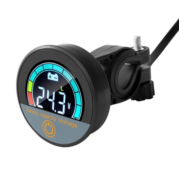 VoltGauge Voltmetre Battery VoltTester PanelMonitor Universal LCD Digital Voltmeter DC7-100V Two Wire Voltage Meter