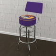 thumbnail image 4 of Miami Heat NBA Padded Swivel Swivel Bar Stool with Back, 4 of 6