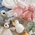 thumbnail image 5 of Conejo de Angora realista, animales de peluche, Koala, cerdo, pingüino, perro, dinosaurio, peluches, peluches para bebés, 5 of 5