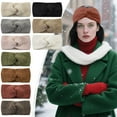 thumbnail image 2 of NWOKYZGH Knit Wide Headband for Winter Women Ear Warmers Headbands Thick headbands for Women Girls, 2 of 2