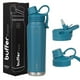 thumbnail image 1 of Termo de Acero Inoxidable Buffer Flask Blue Verdi Antigoteo Hermético 700 ml 24 Oz, 1 of 8