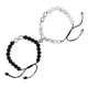 thumbnail image 3 of Juego de 2 pulseras para pareja Nikou pulseras de cuentas magnéticas color turquesa, 3 of 12